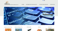 Desktop Screenshot of itcs.gr