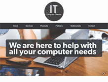Tablet Screenshot of itcs.ie